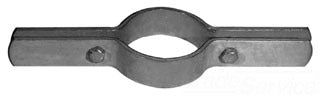 3-1/2" Riser Clamp; Copper Plated