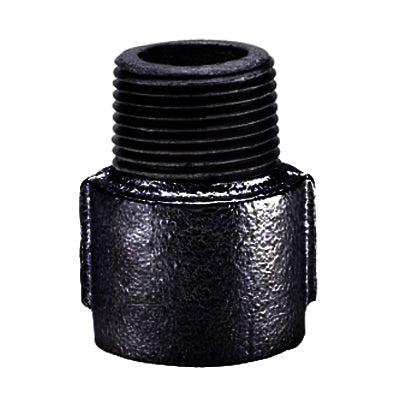 1/2" Black Malleable Iron Extension Pieces