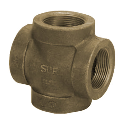 2" Lead Free* Threaded Cast Bronze Crosses