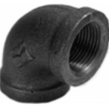 1/4" 90 Degree Black Malleable Iron Elbows