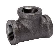 3/4" Black Malleable Iron Tees