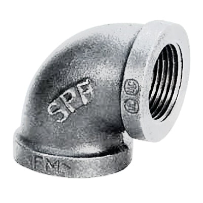 2-1/2" 90 Degree Galvanized Malleable Iron Elbows