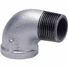 2-1/2" 90 Degree Galvanized Malleable Iron Street Elbows