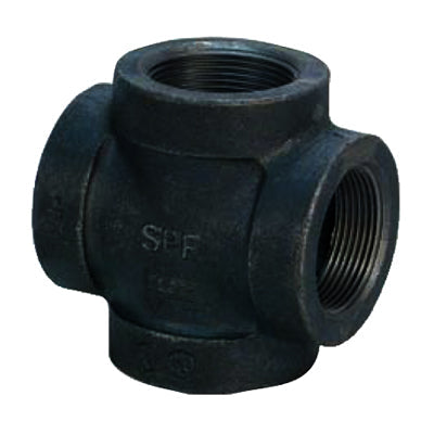 1-1/4" Black Malleable Iron Crosses