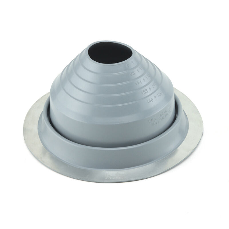 3" to 6-1/4" EPDM Round Base Metal Roof Flashing