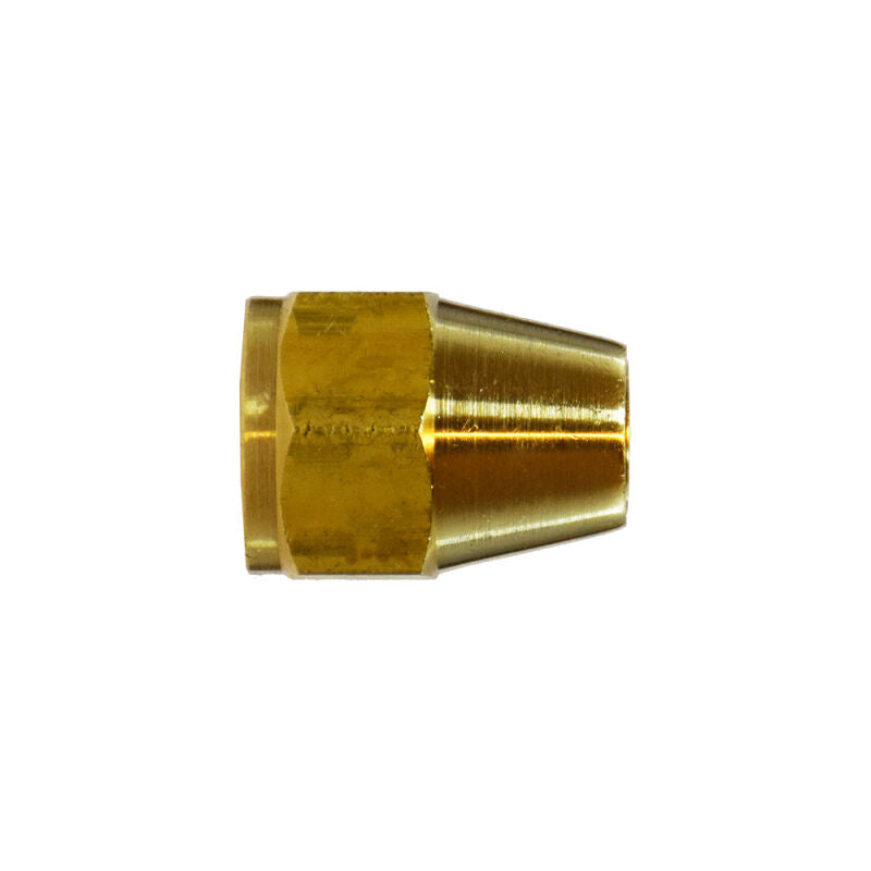 3/8" Flare Brass Short Nut