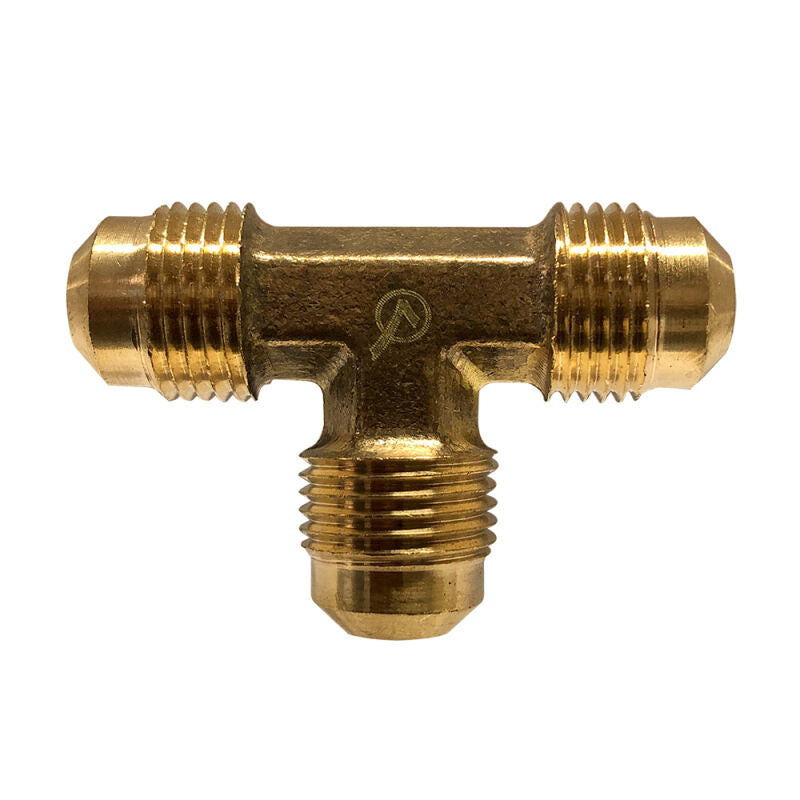 1/4" Flare Brass Tee Lead Free