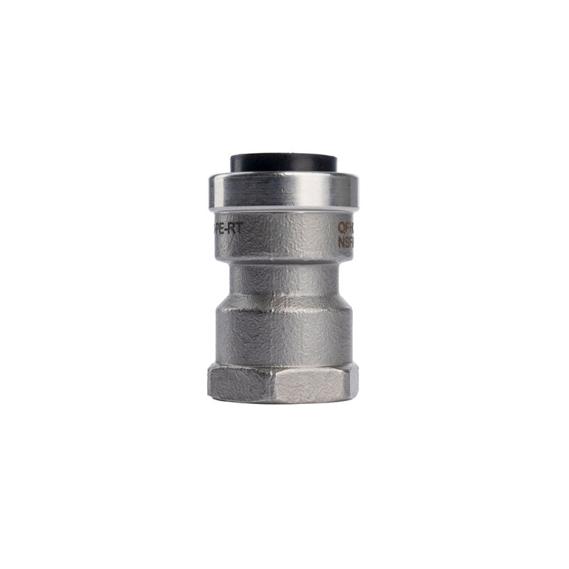 1/2" Push Connect FIP Stainless Steel Female Adapter