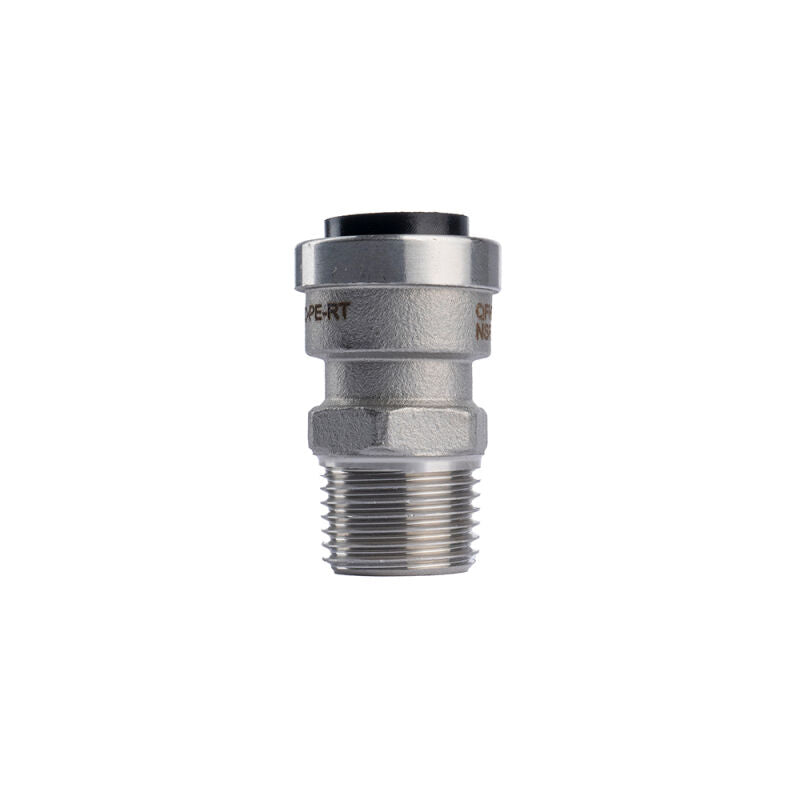 1/2" Push Connect MIP Stainless Steel Male Adapter