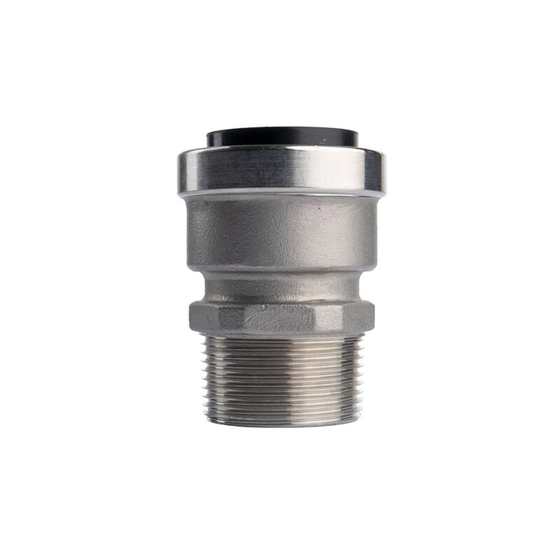 1-1/2" Push Connect MIP Stainless Steel Male Adapter