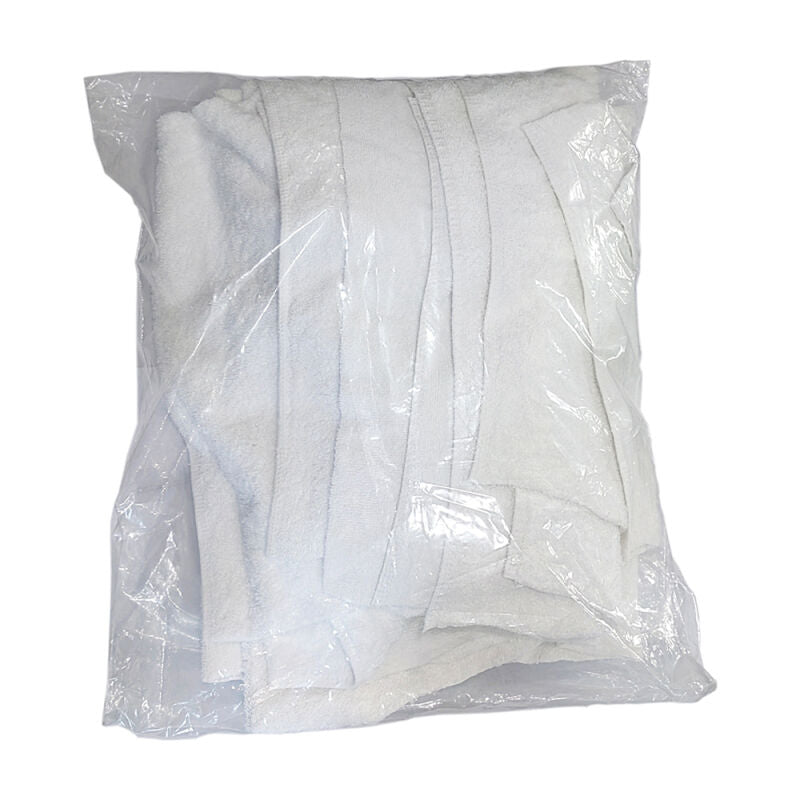 White Terry Towel 2 lb Compressed Bag (20 Per Case)