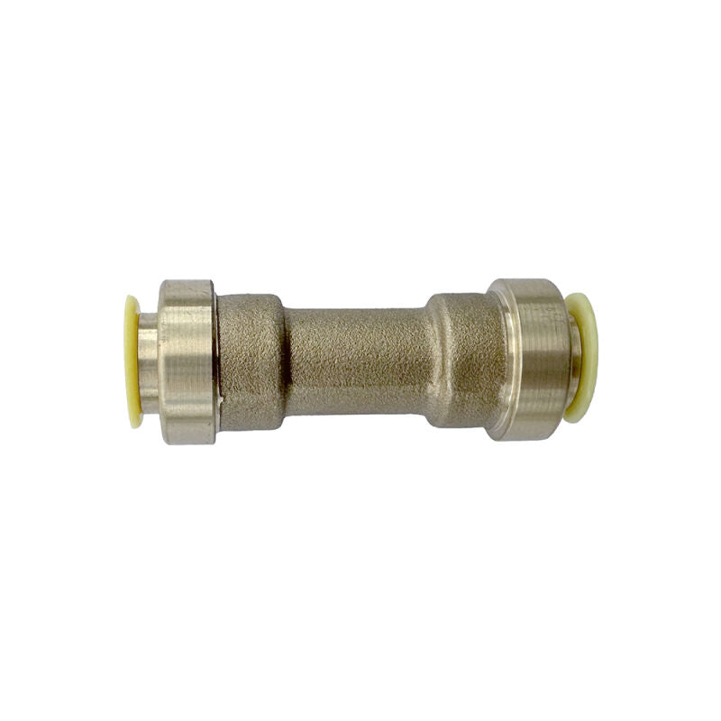 1/2" HVAC Push Connect Brass Straight Union