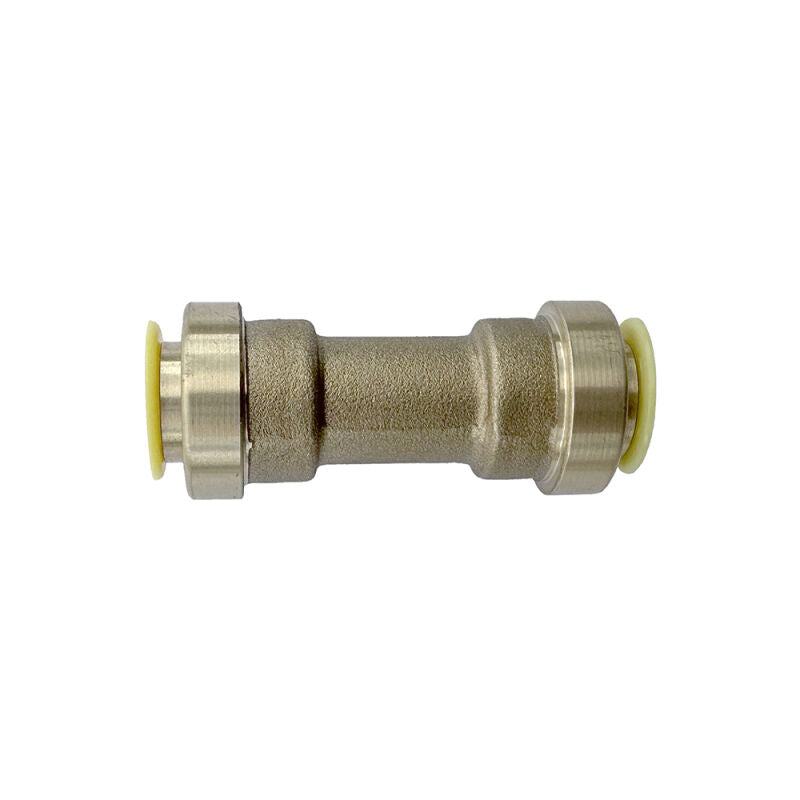 3/4" HVAC Push Connect Brass Straight Union