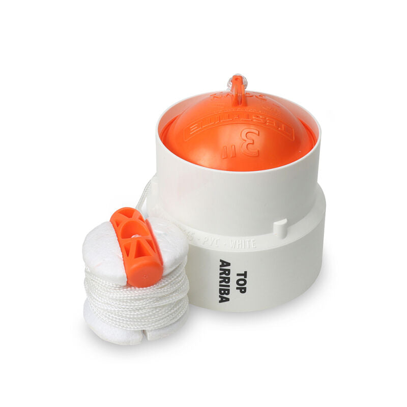 3" PVC TEST DOME COUPLING