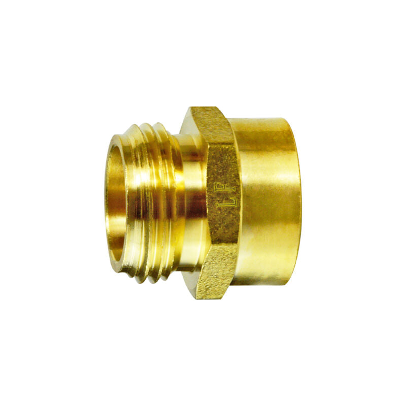 3/4" MHT x 3/4" FIP Male Garden Hose x Female Pipe Adapter Lead Free