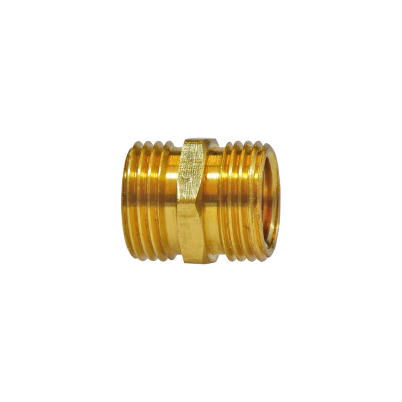 3/4" MHT x 3/4" MHT Male Garden Hose Adapter Lead Free