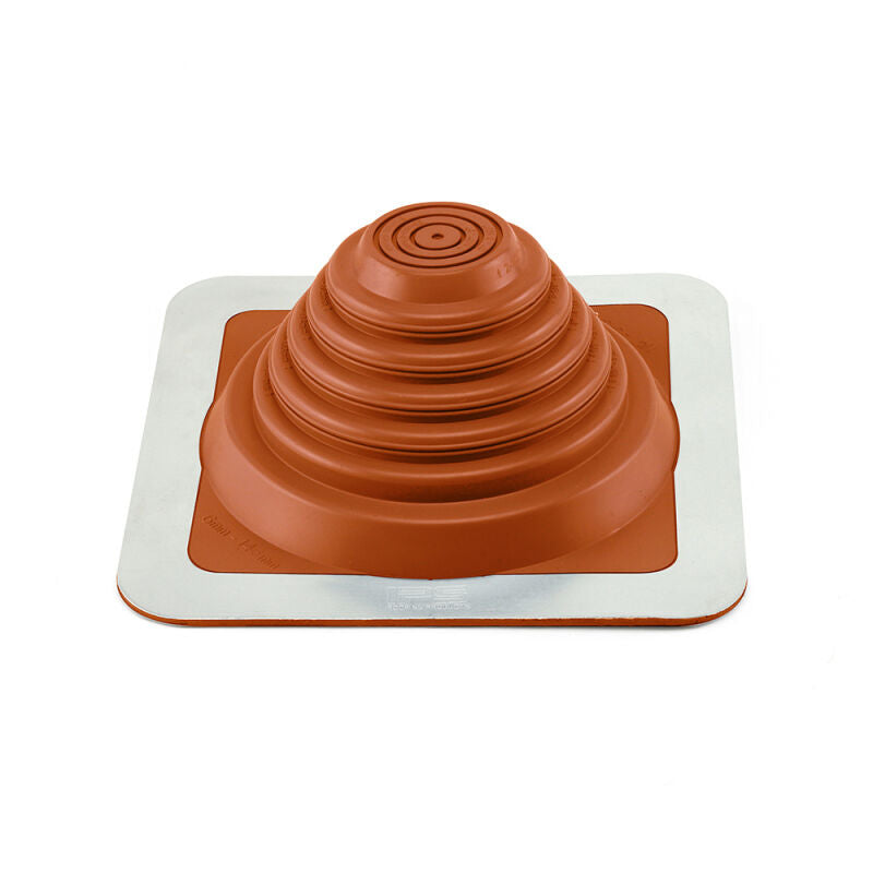 0" to 5-3/4" Silicone Square Base Metal Roof Flashing