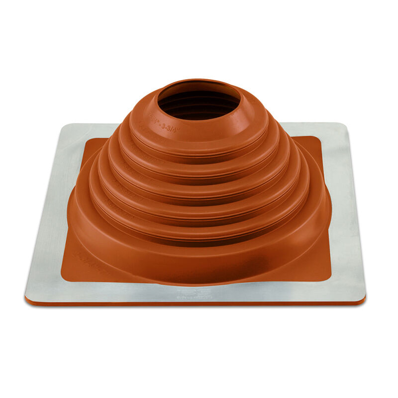 2-3/4" to 7" Silicone Square Base Metal Roof Flashing