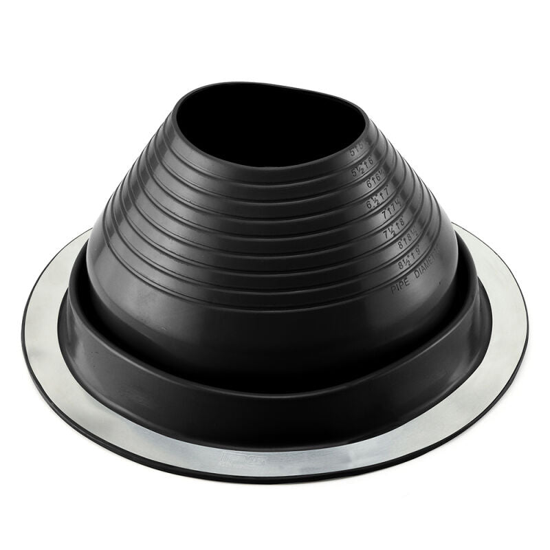 5" to 9" EPDM Round Base Metal Roof Flashing