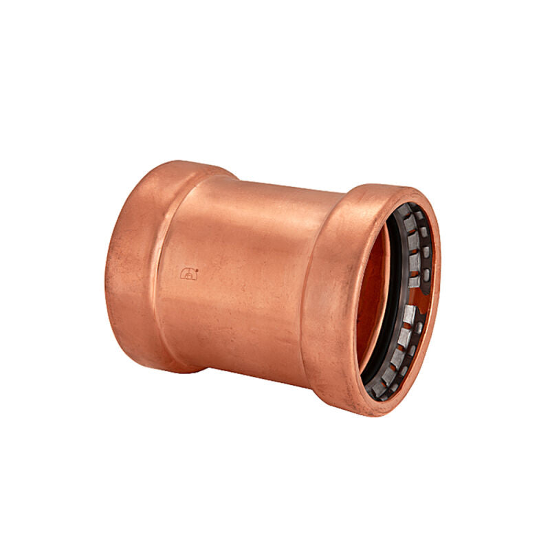 2-1/2" Press-Fit Copper Coupling Less Stop