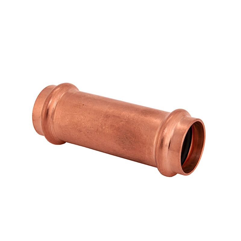 1" Press-Fit Copper Extended Repair Coupling Less Stop