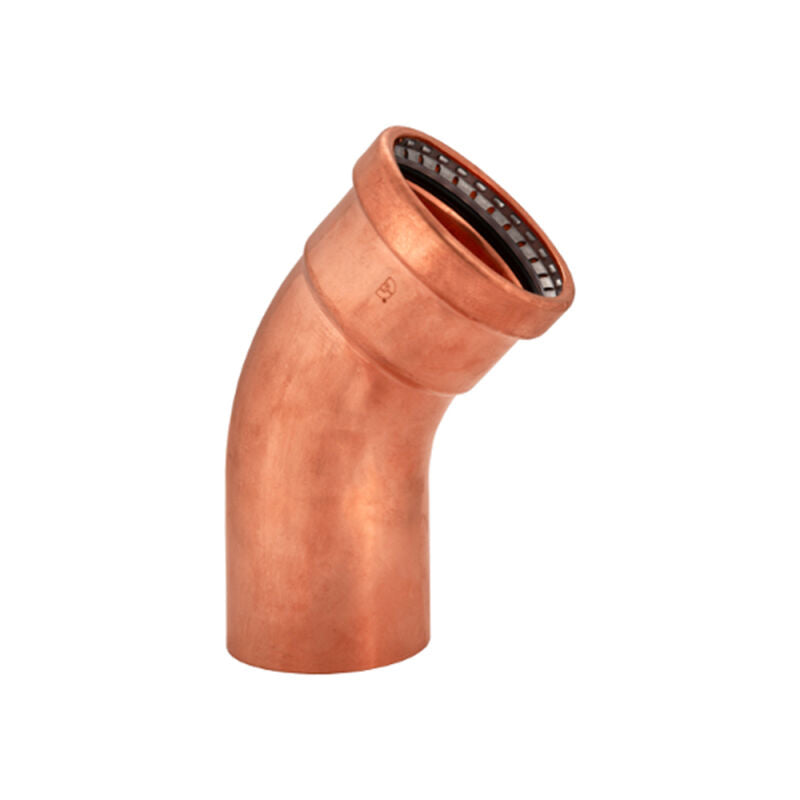 2-1/2" Press-Fit Copper FITTING X PRESS 45 Degree Street Elbow