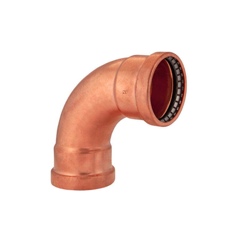 2-1/2" Press-Fit Copper 90 Degree Elbow
