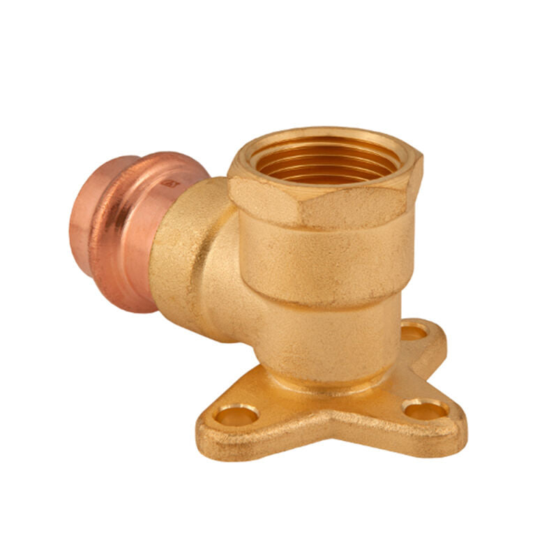 1/2" Press-Fit Brass PRESS X FIP 90 Degree Drop Ear Elbow Lead Free