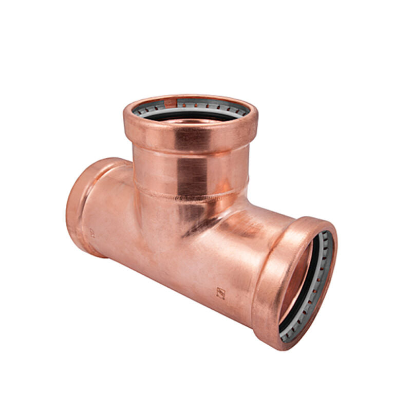 3" Press-Fit Copper Tee