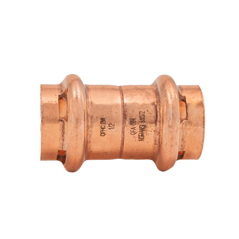 1/2" SurePress Copper Coupling 10 Pack