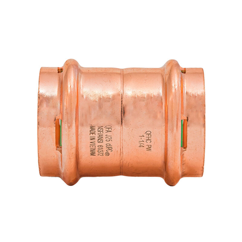 1-1/4" SurePress Copper Coupling