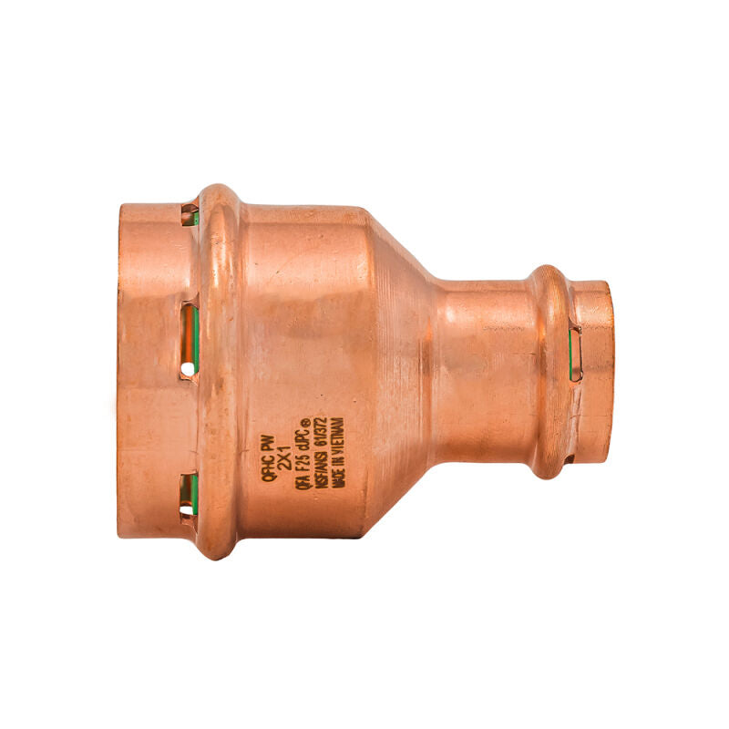 2" x 1" SurePress Copper Reducing Coupling