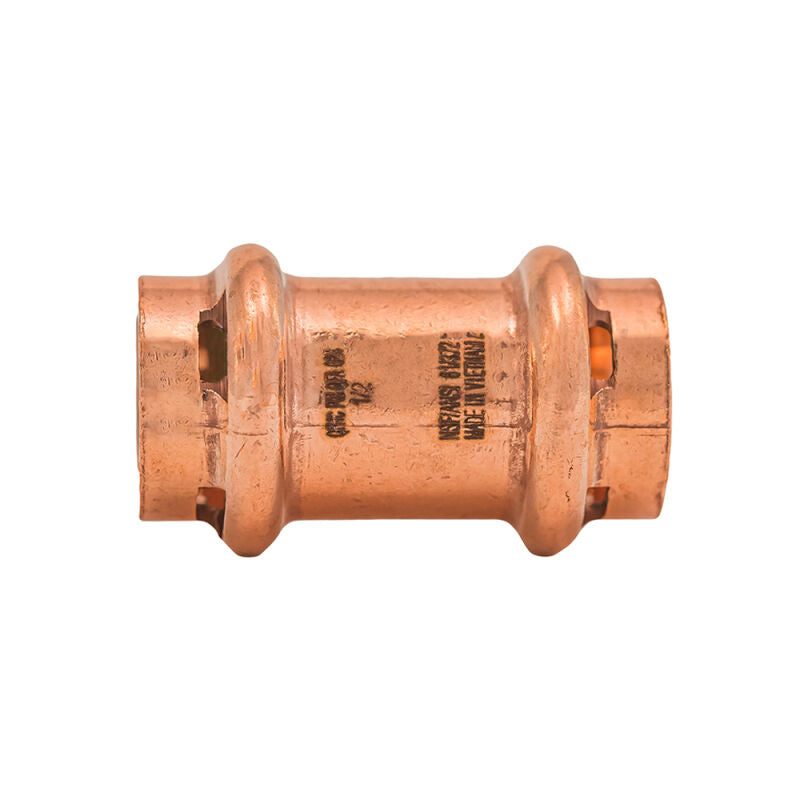 1/2" SurePress Copper Coupling Less Stop
