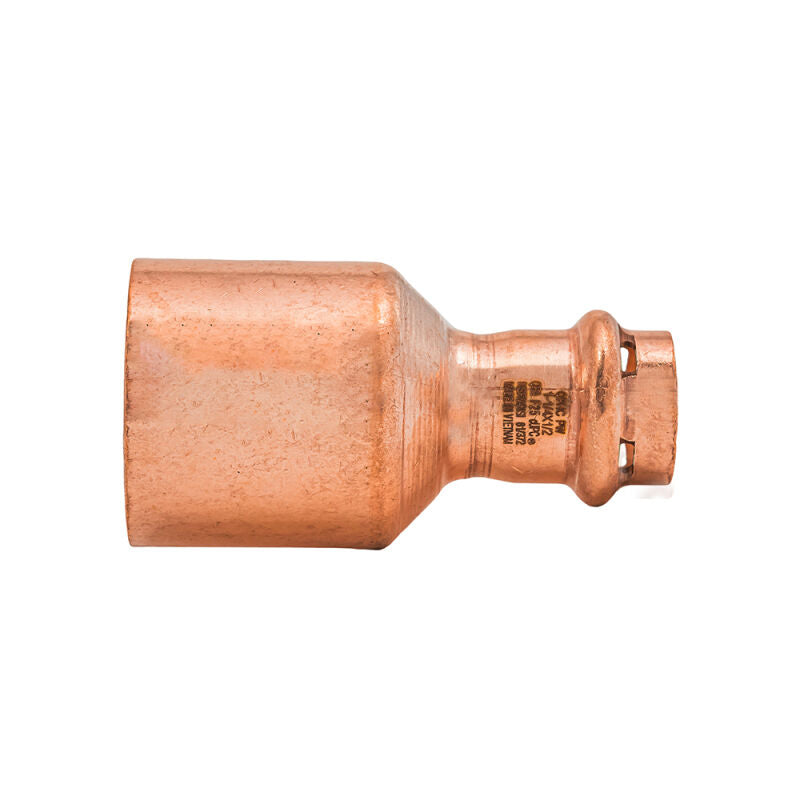 1-1/4" x 1/2" Fitting x Press SurePress Copper Reducer