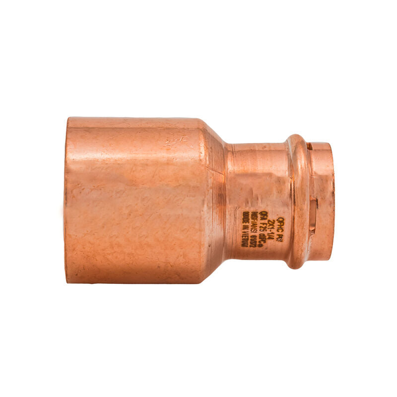 2" x 1-1/4" Fitting x Press SurePress Copper Reducer