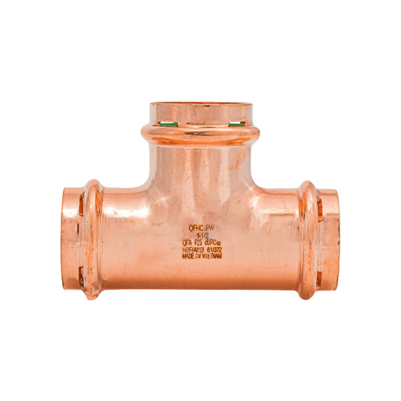 1-1/2" SurePress Copper Tee
