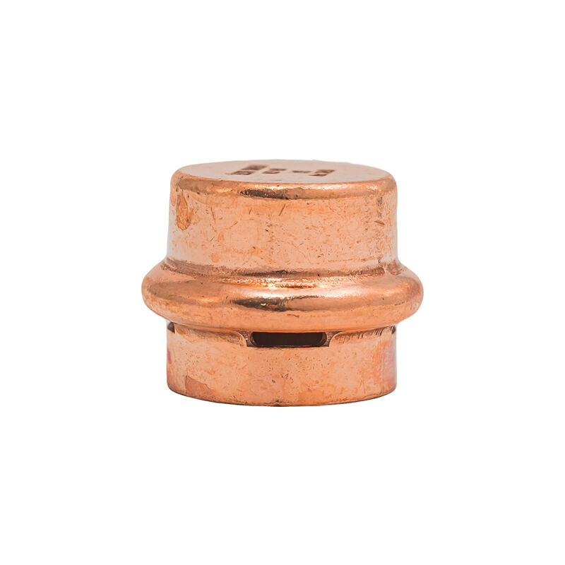 3/4" SurePress Copper Cap 10 Pack