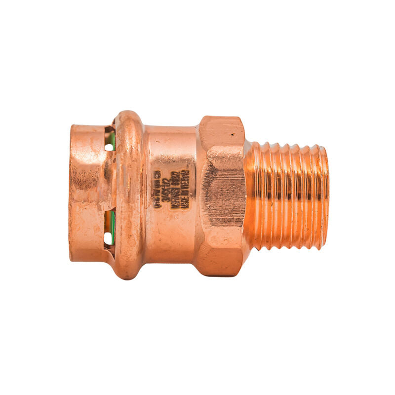 3/4" x 1/2" Press x MIP SurePress Copper Adapter