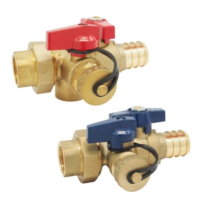 3/4" Lead Free* Tankless Water Heater Valve Kit, FIP x PEX 1807