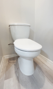 1.6 GPF Designer Series, 12", Left-Hand Flush with Fluidmaster® 400A Ballcock Tank, White