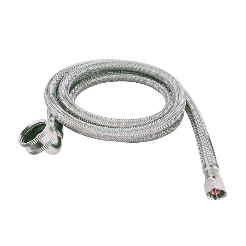 Dishwasher Connector - 3/8" Comp. x 3/8" Comp. with 3/8" MIP elbow x 60" and 3/4" FHT elbow (Kit)