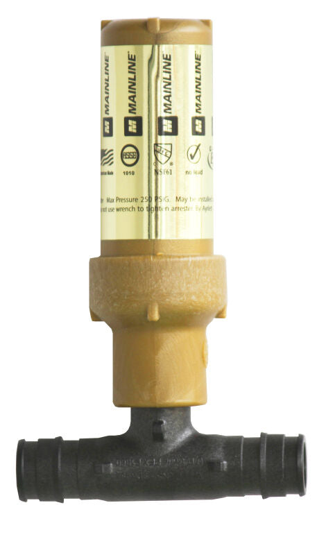1/2" UPONOR/Wirsbo Tee, F1960 PEX Lead Free* Plastic Water Hammer Arrestor