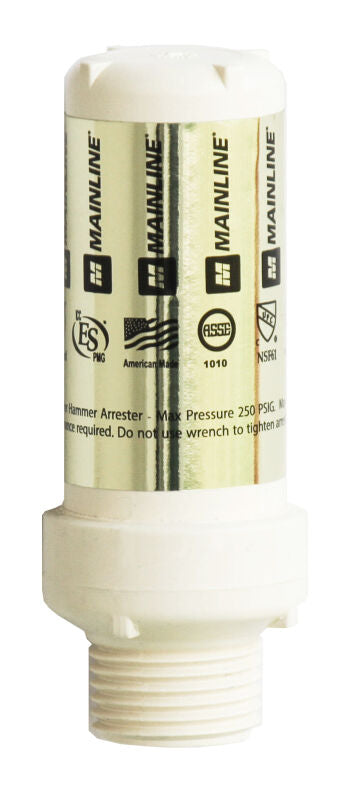 1/2" MIP Lead Free* Plastic Water Hammer Arrestor