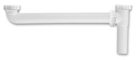 1-1/2" x 16" PVC Slip Joint End Outlet Continuous Waste