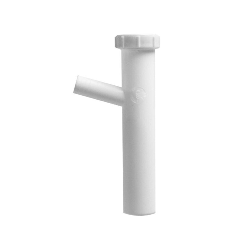 1-1/2" x 8" PVC Y-Branch Tailpiece Nut-Down