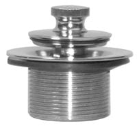 1-1/2" Push & Seal Stopper & Tub Strainer