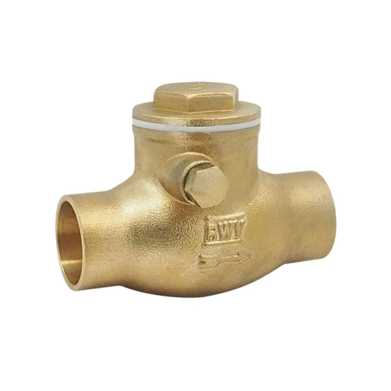 1" Lead Free* Brass Economy Swing Check Valves - Sweat