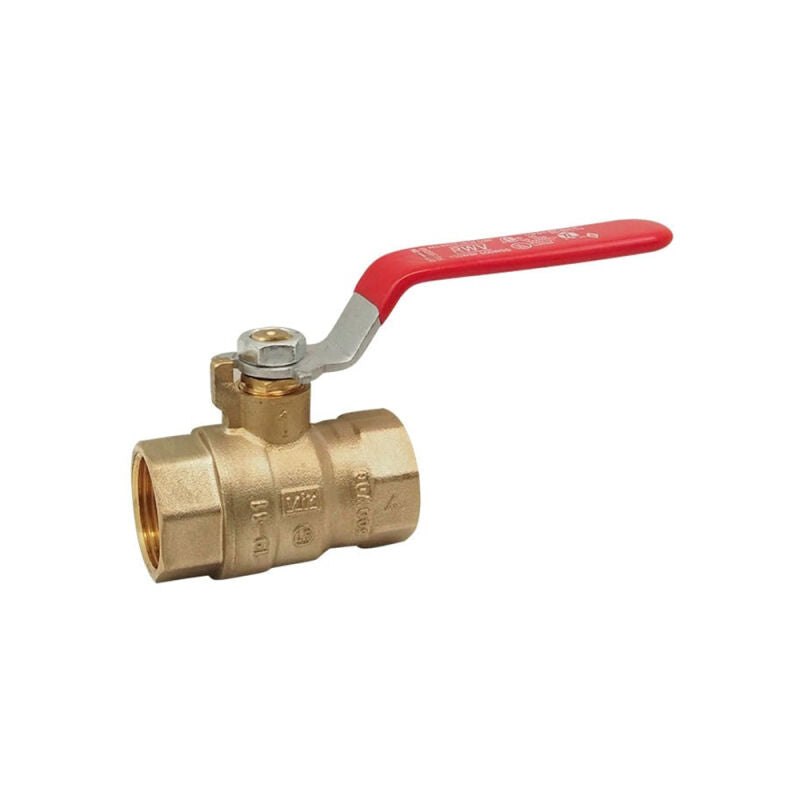1-1/4" Lead Free* Brass Economy 2-Piece Full Port Ball Valves - IPS