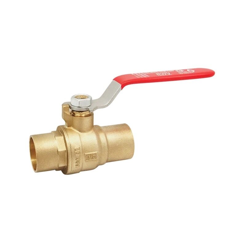 2-1/2" Lead Free* Brass Economy 2-Piece Full Port Ball Valves - Sweat
