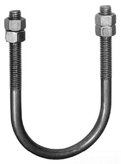 1-1/2" x 3/8" Standard U-Bolt with Nuts